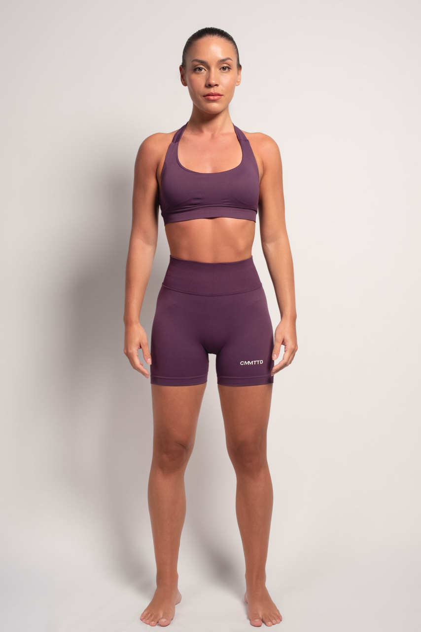 Seamless Sculpt Short - Plum