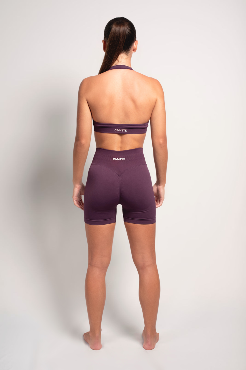 Seamless Sculpt Short - Plum