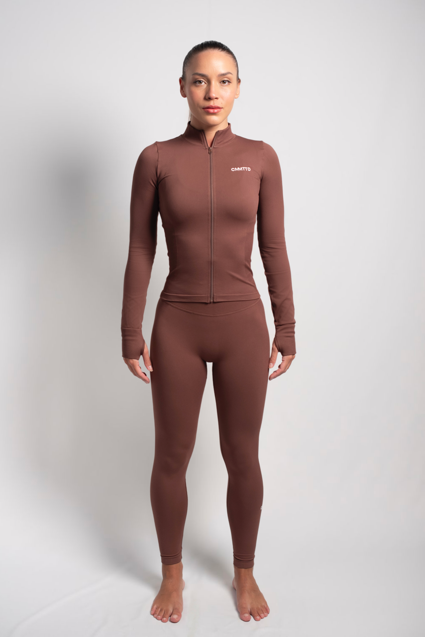 Seamless Sculpt Legging - Chestnut