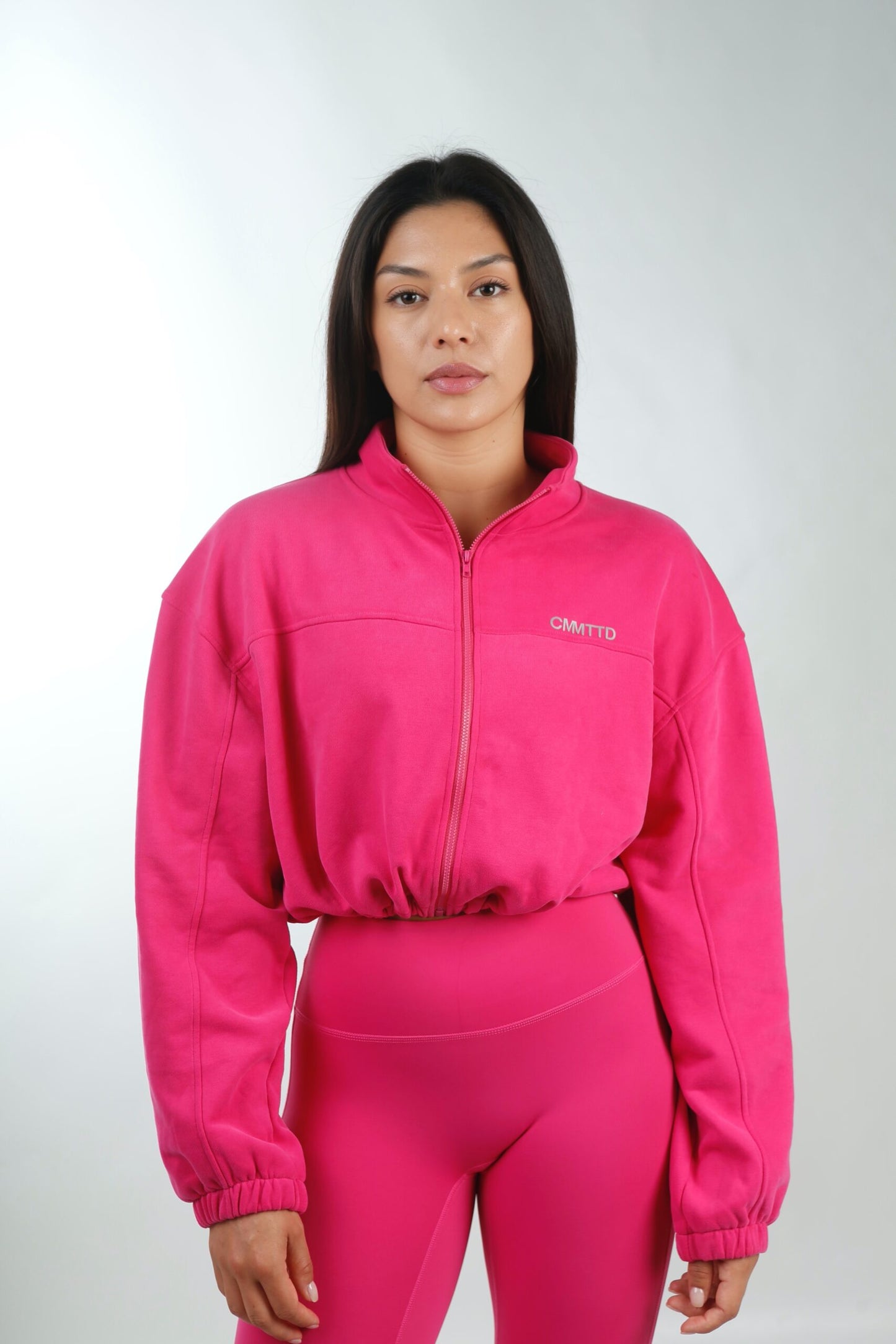 Nude Enhance Cropped Jacket - Blossom