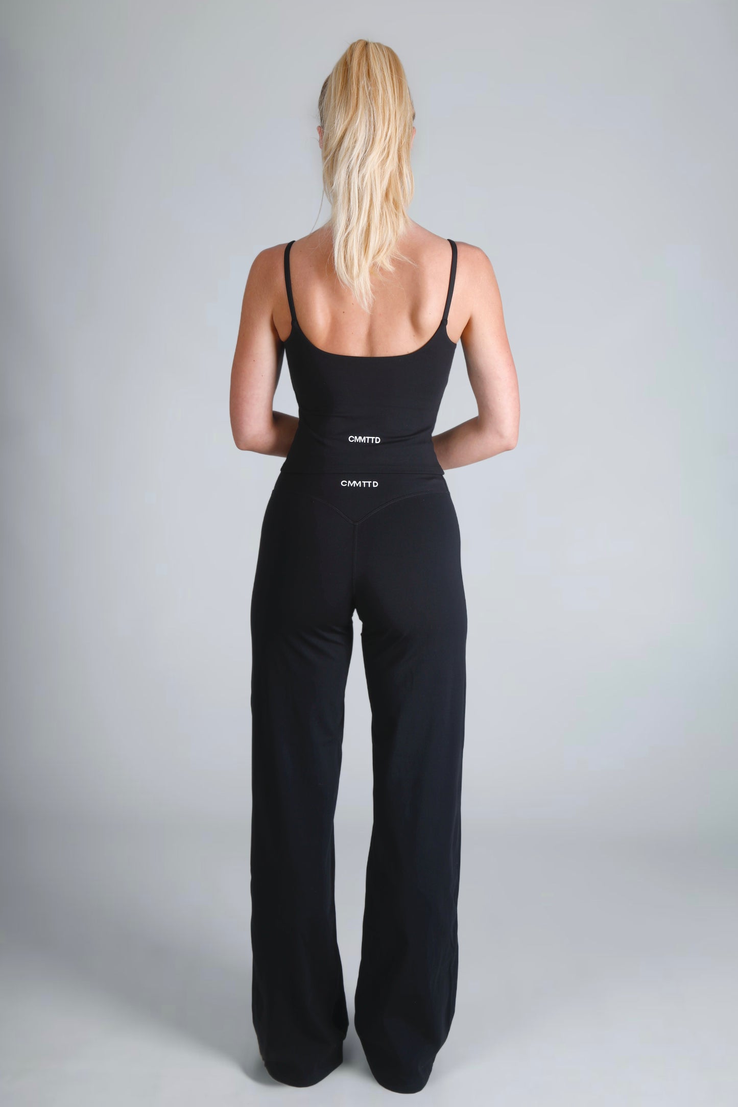 Soft Form Strappy Mid Tank - Ink