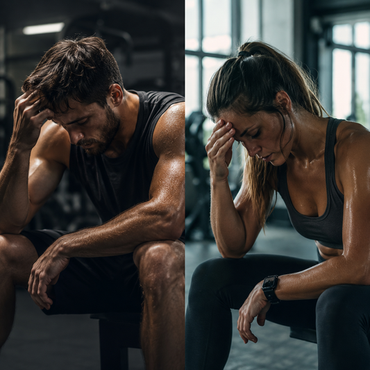 Does training too hard increase cortisol? Men vs women