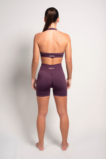 Seamless Sculpt Short - Plum