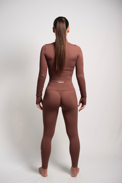 Seamless Sculpt Legging - Chestnut