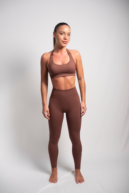 Seamless Sculpt Bra - Chestnut