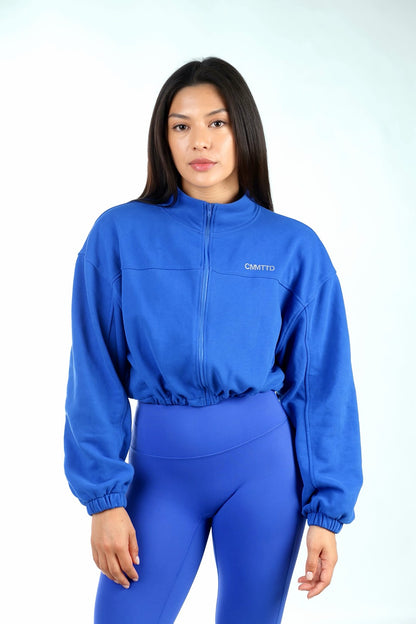 Sapphire Cropped Jacket