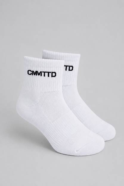 Unisex Mid-Crew Organic Cotton Socks