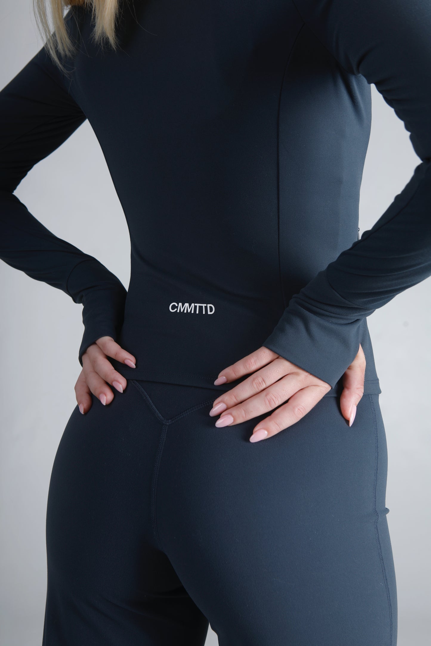 Soft Form Zip Up Jacket - Midnight