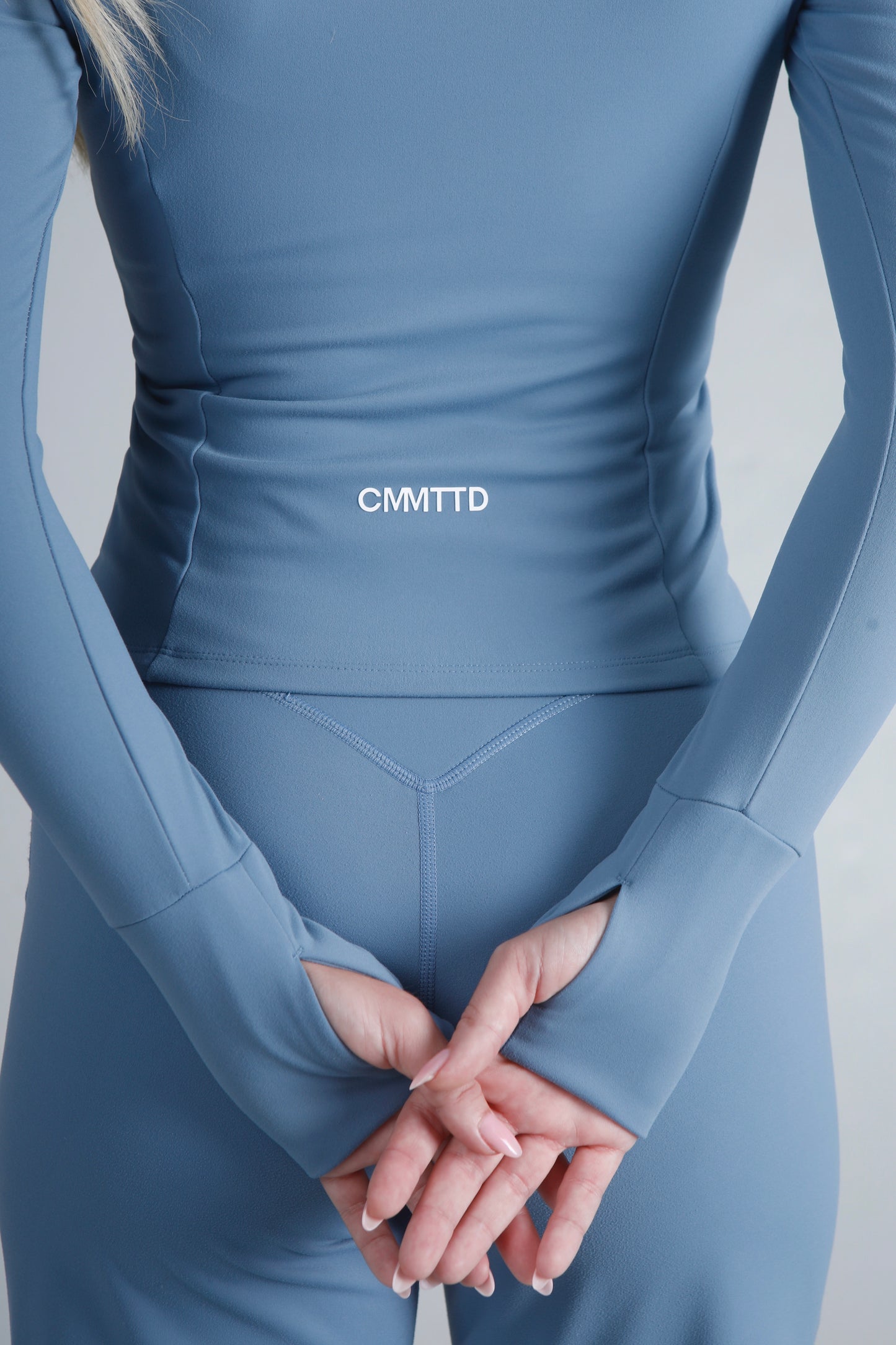 Soft Form Zip Up Jacket - Ocean