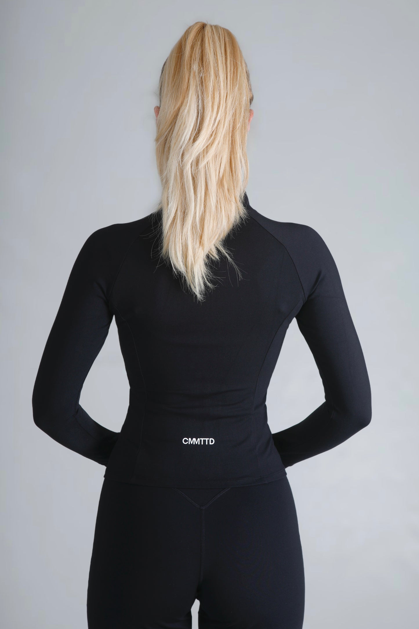 Soft Form Zip Up Jacket - Ink