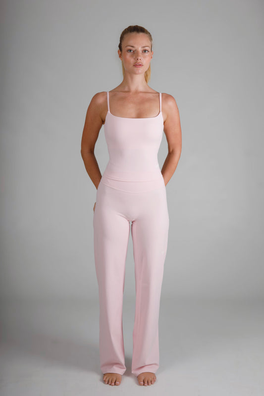 Soft Form Straight Leg Legging - Rosewater