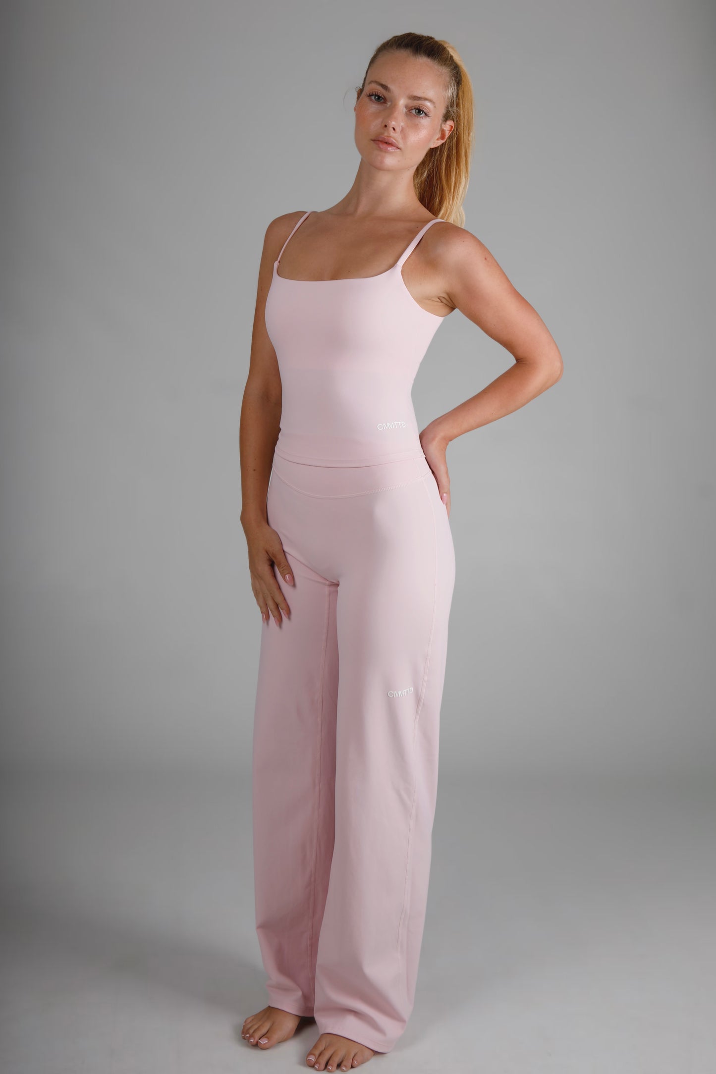 Soft Form Straight Leg Legging - Rosewater